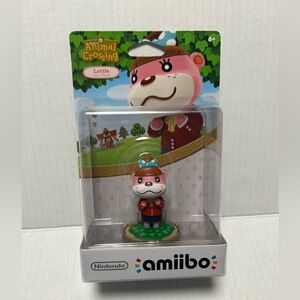Animal Crossing Lottie Nintendo Amiibo (New & Sealed) Toy Figure